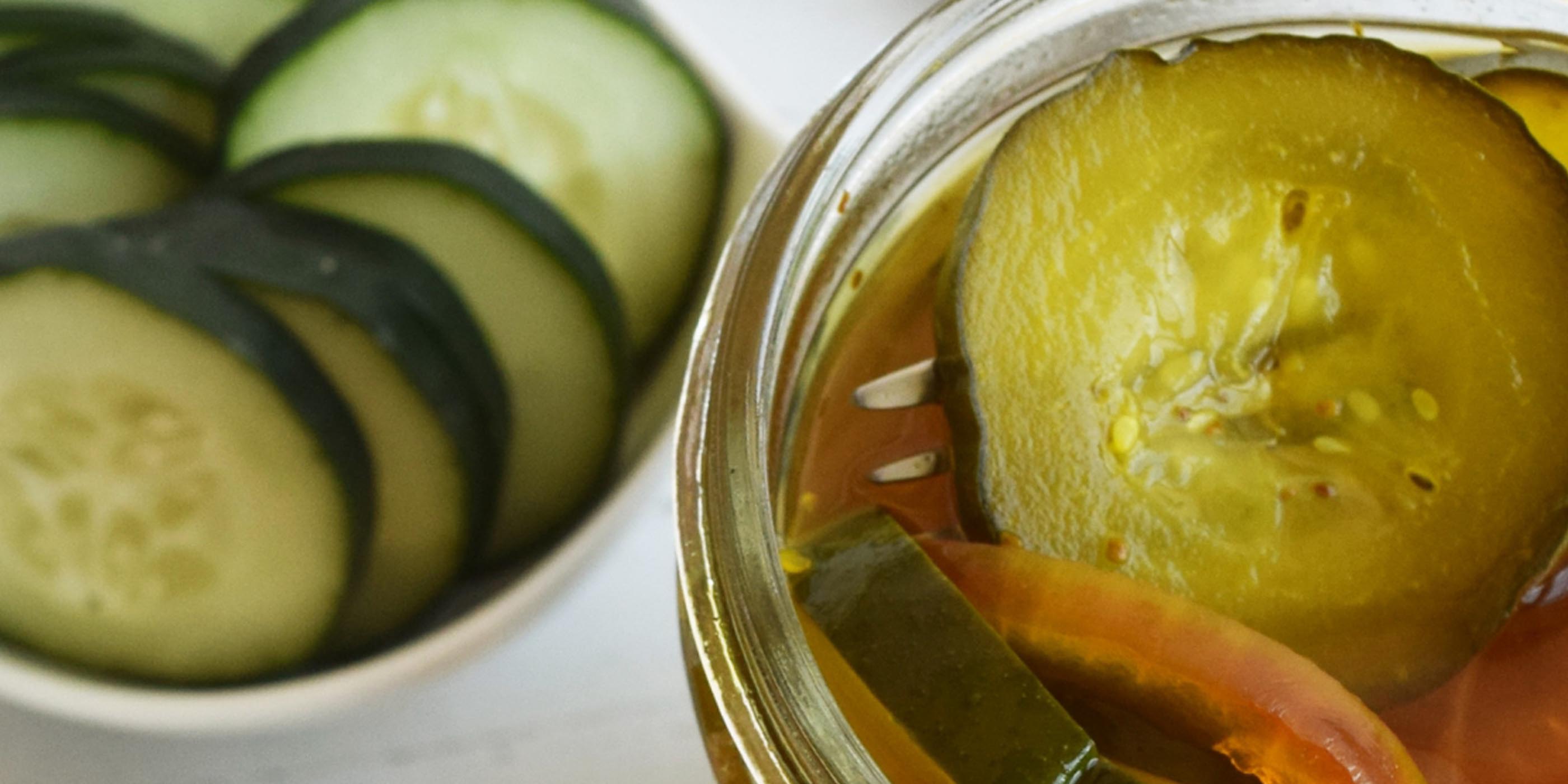 Bread and Butter Pickles Recipe No Calorie Sweetener & Sugar