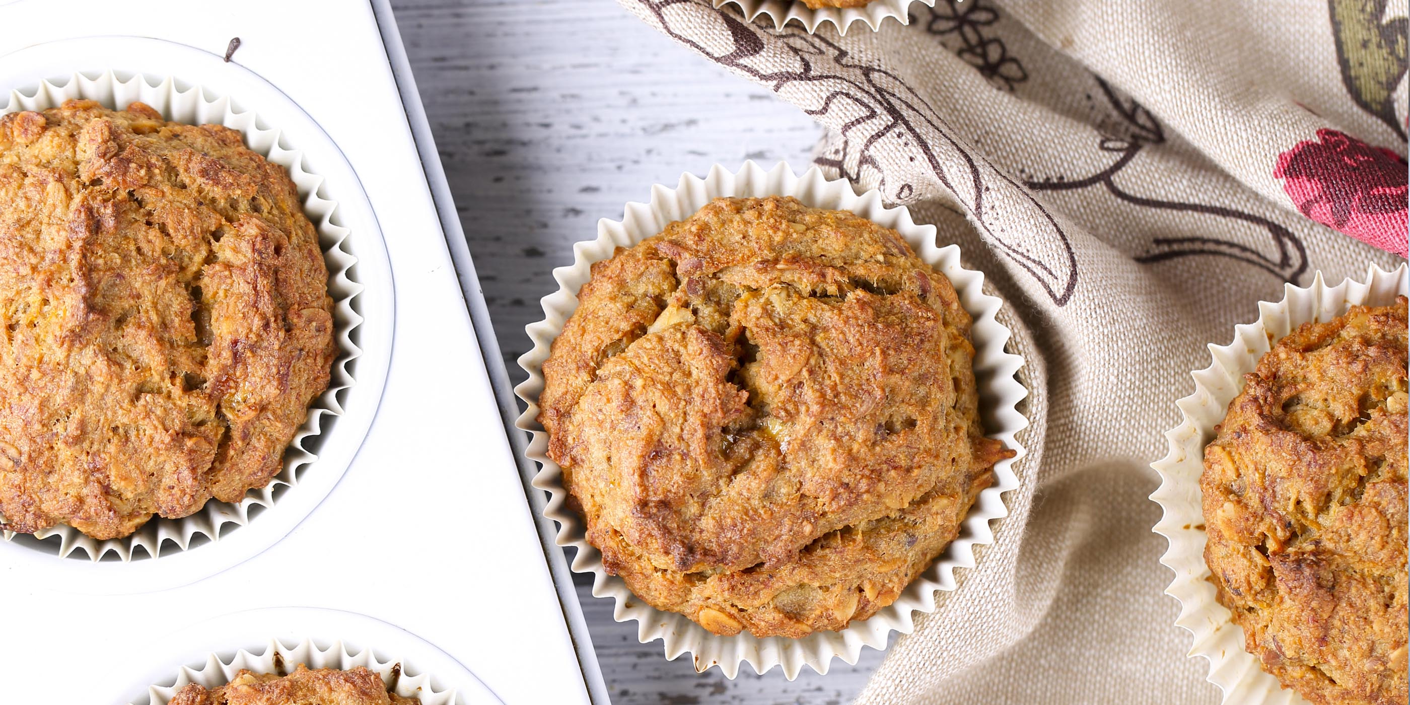 Carrot Apple Muffins