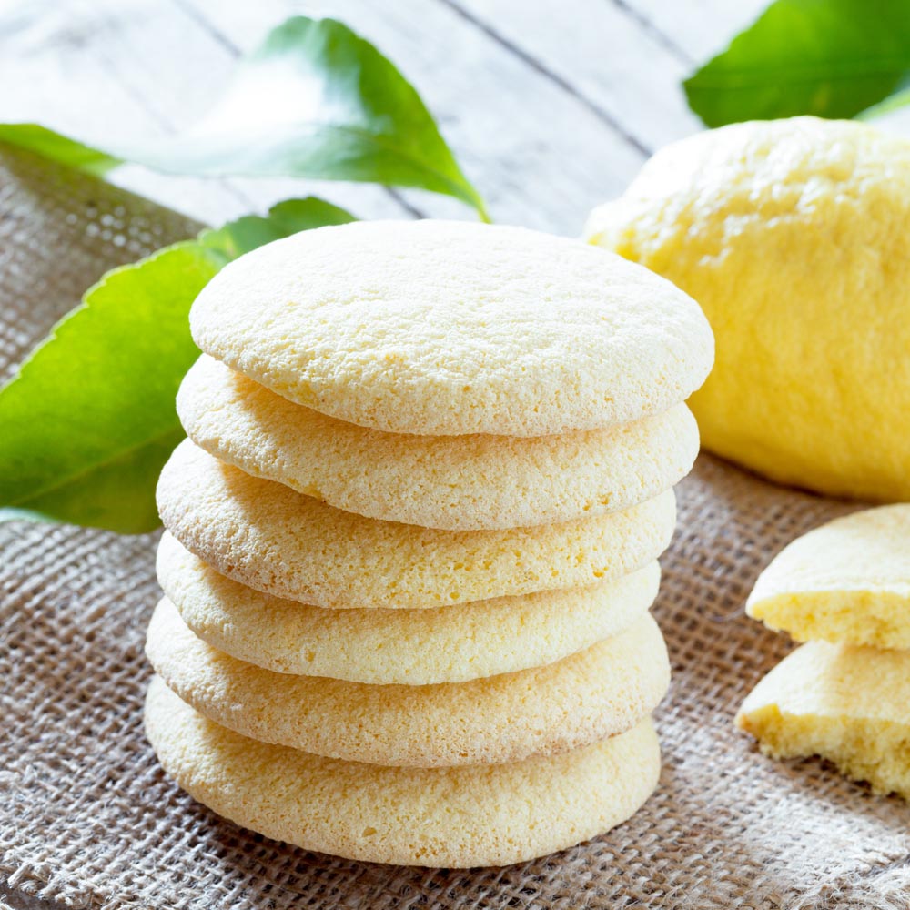 Italian Lemon Cornmeal Cookies