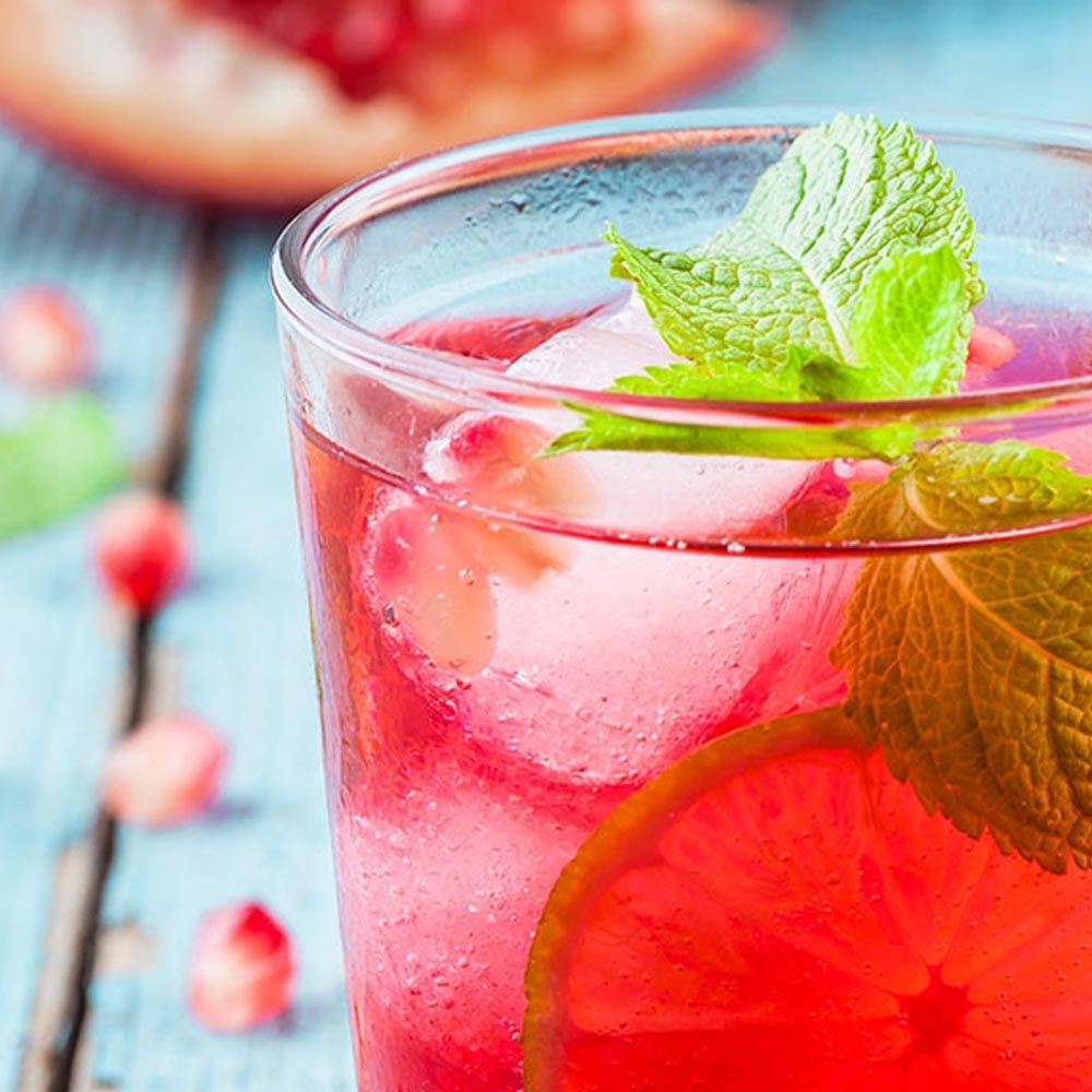 Pomegranate Spritzer Cocktail