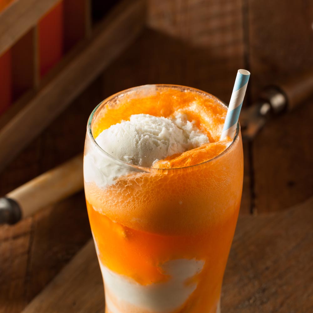 Vanilla-Orange KOOL-AID® Yogurt Float