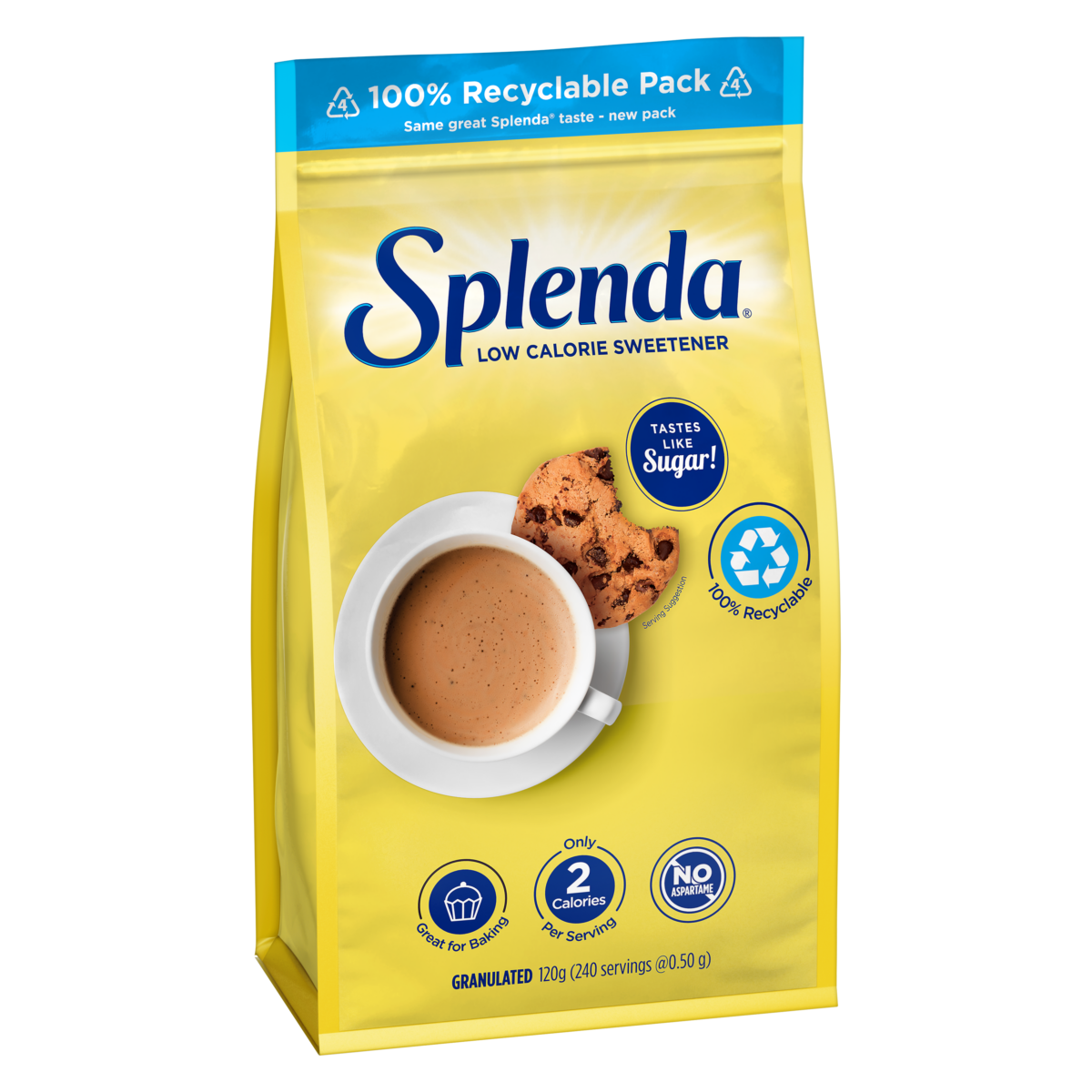 Splenda Granulated Sweetener - Front Angle