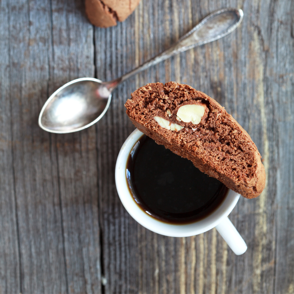Chocolate-Almond Biscotti | Low Sugar Recipe