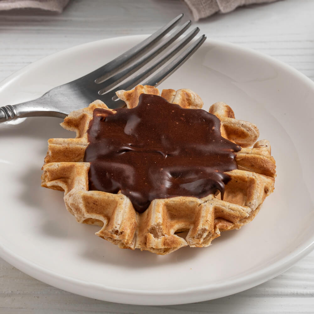 Chocolate-Glazed Wonut | Low Sugar Recipe