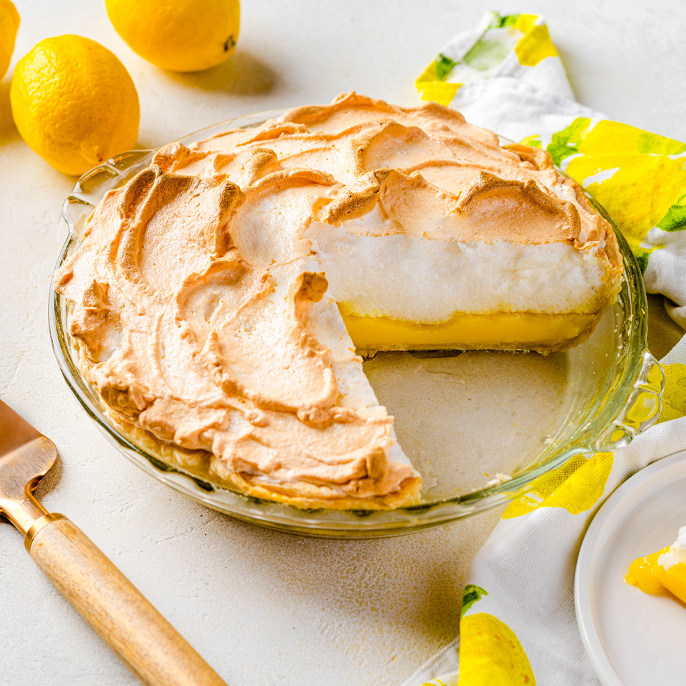 Lofty Lemon Meringue Pie | Low Sugar Recipe