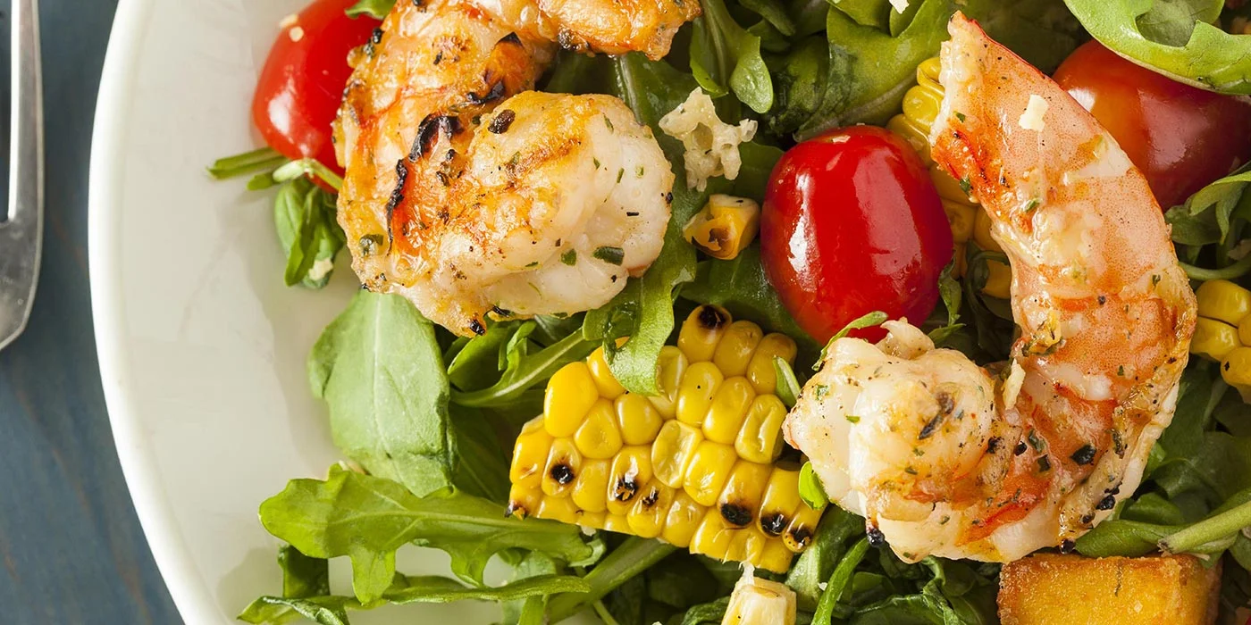 Prawn and Corn Salad