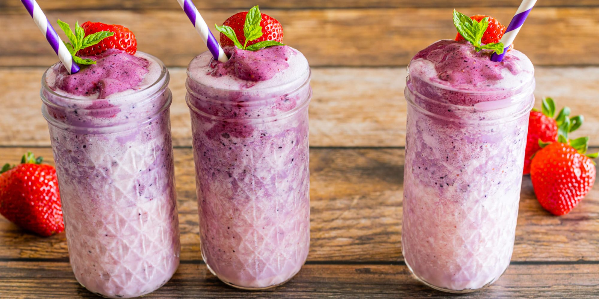 Ombre Berry Smoothie