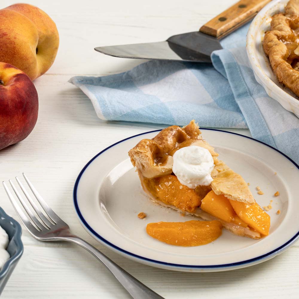 Peach Pie | Low Sugar Recipe