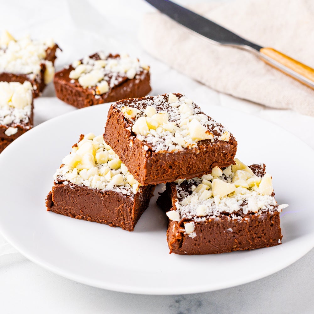 Triple Chocolate Fudge | Low Sugar Recipe
