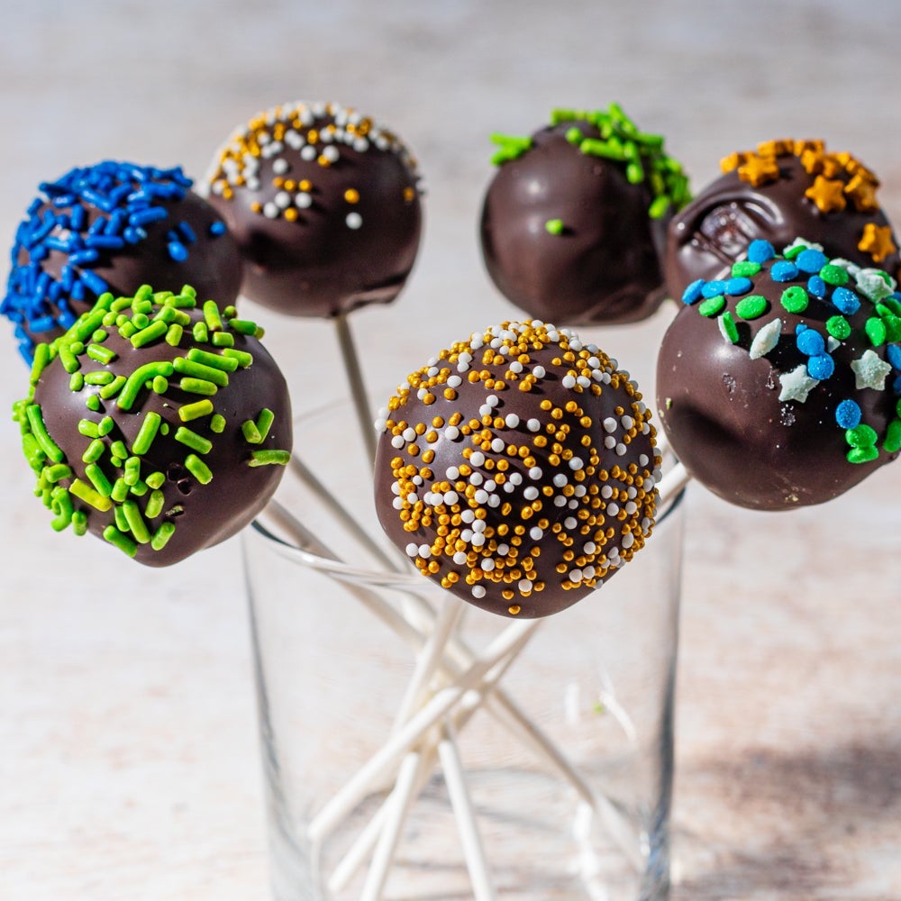 Chocolate Cake Pops | Low Sugar Recipe