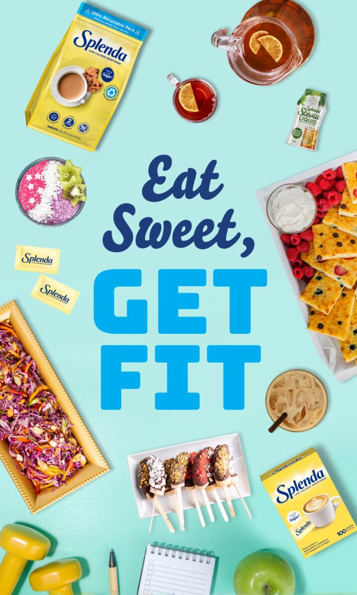 Eat Sweet, Get Fit with Splenda® No Calorie Sweetener & Sugar Substitute
